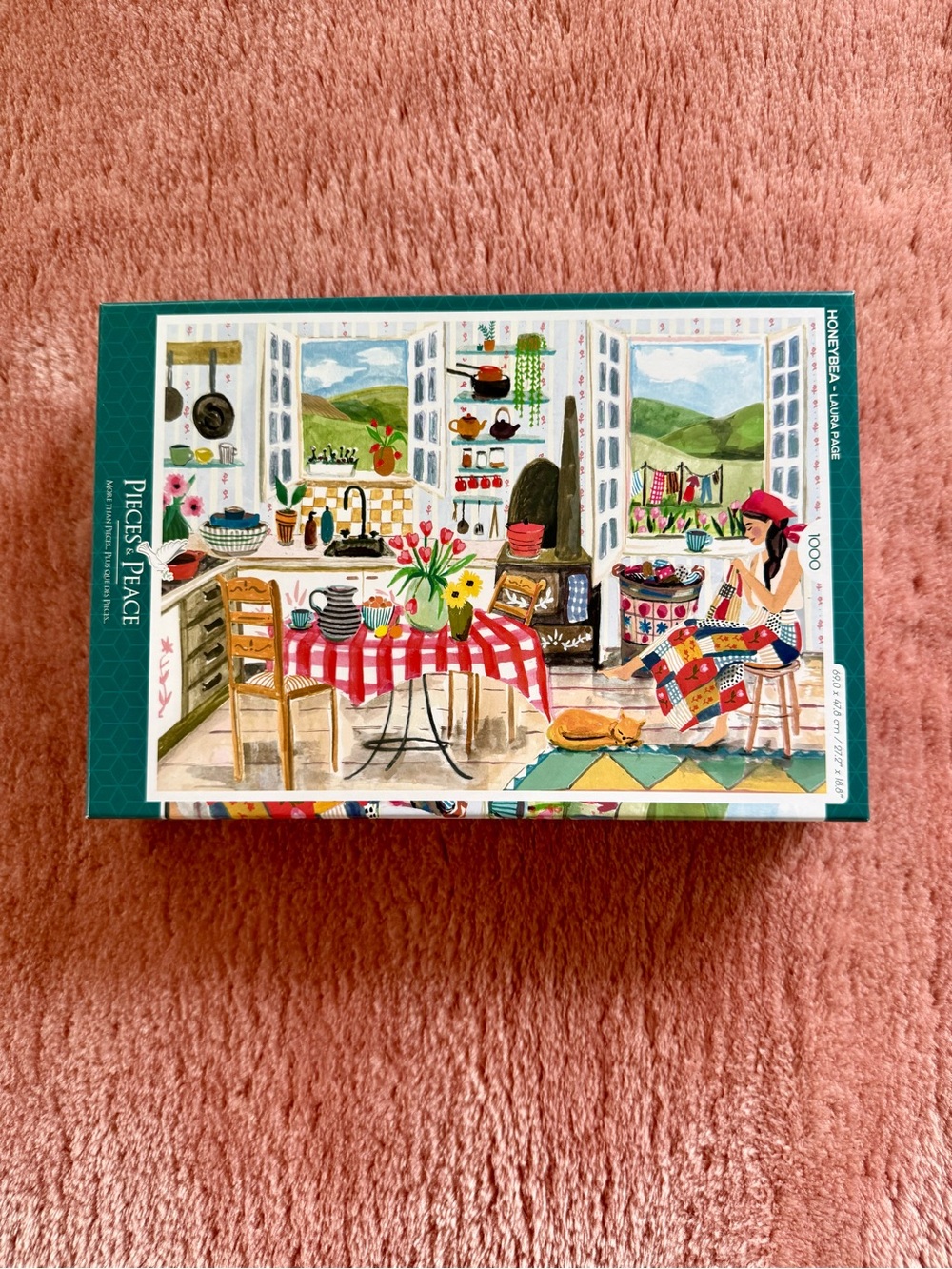 Honeybea | 1,000 Piece Jigsaw Puzzle
by Pieces & Peace